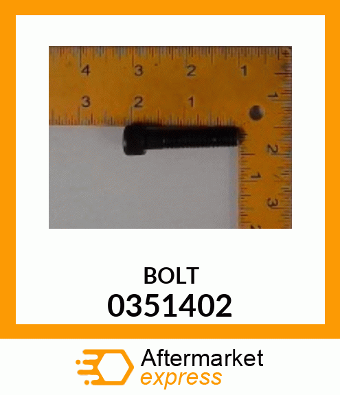 Spare part 0351402 + BOLT