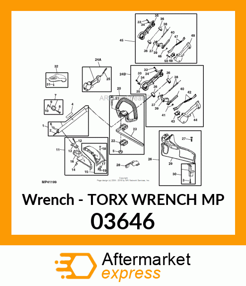 Wrench - TORX WRENCH MP 03646