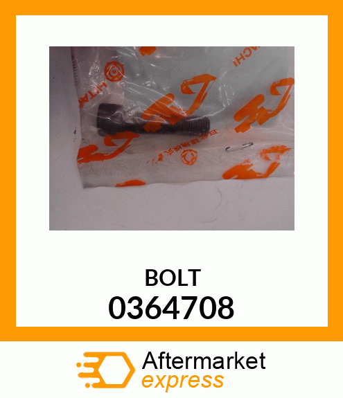 Spare part 0364708 + BOLT