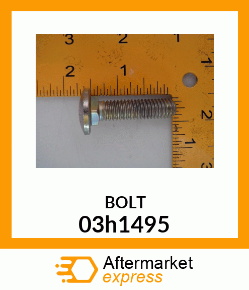 BOLT, ROUND HEAD SHORT SQUARE NECK 03h1495