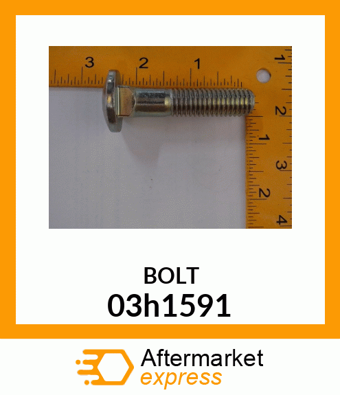 BOLT, ROUND HEAD SQUARE NECK 03h1591