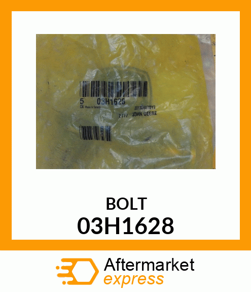 BOLT, ROUND HEAD SHORT SQUARE NECK 03H1628