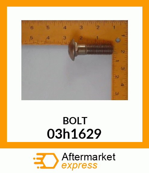 BOLT, ROUND HEAD SHORT SQUARE NECK 03h1629