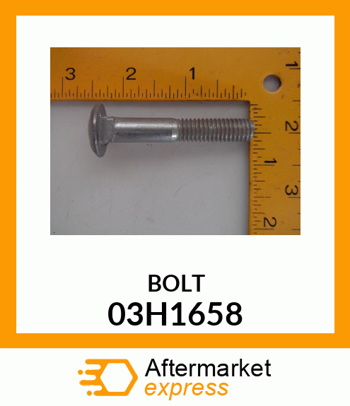 BOLT, ROUND HEAD SQUARE NECK 03H1658