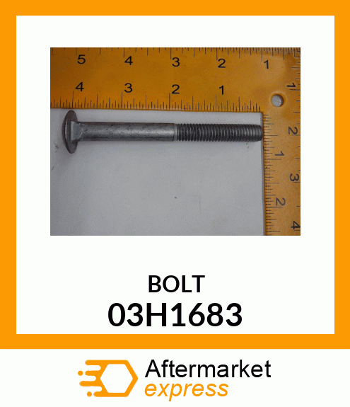 Spare part 03H1683 + BOLT