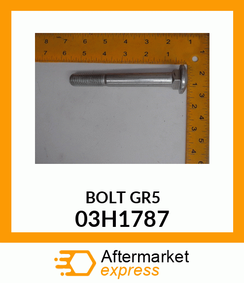 BOLT, ROUND HEAD SQUARE NECK 03H1787