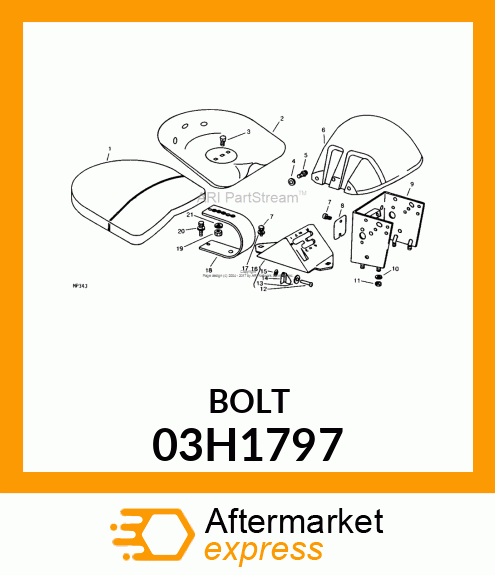 BOLT 03H1797