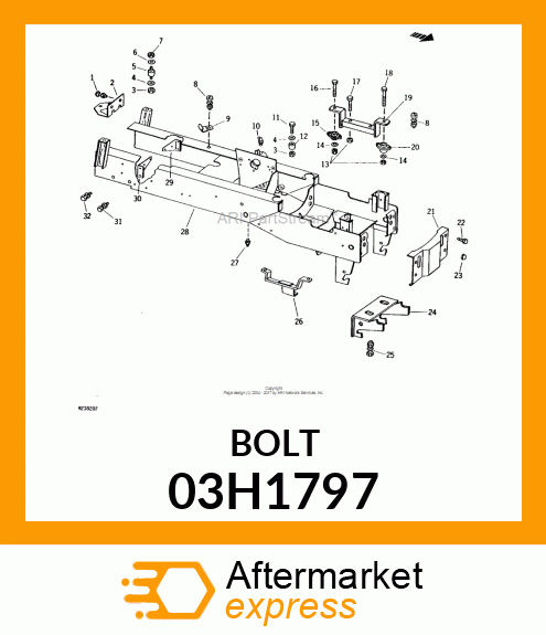 BOLT 03H1797