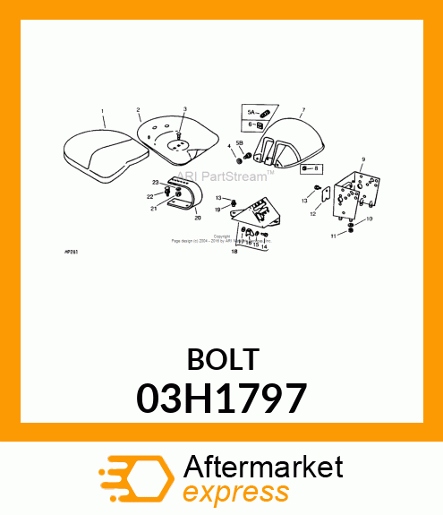 BOLT 03H1797