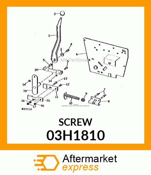 BOLT, ROUND HEAD SQUARE NECK 03H1810