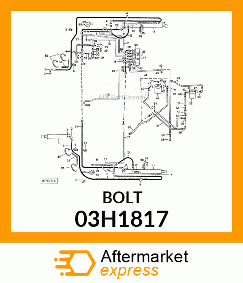 BOLT, ROUND HEAD SQUARE NECK 03H1817