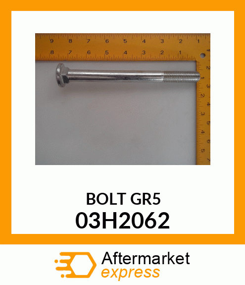 BOLT, ROUND HEAD SQUARE NECK 03H2062