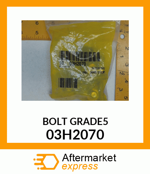 BOLT, ROUND HEAD SQUARE NECK 03H2070