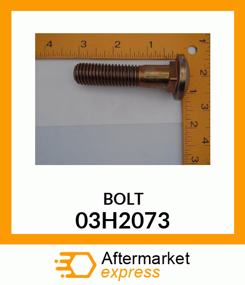 BOLT, ROUND HEAD SHORT SQUARE NECK 03H2073