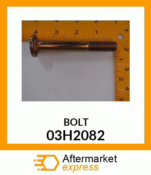 BOLT, ROUND HEAD SHORT SQUARE NECK 03H2082