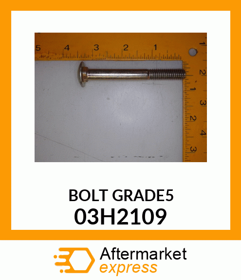 BOLT, ROUND HEAD SHORT SQUARE NECK 03H2109