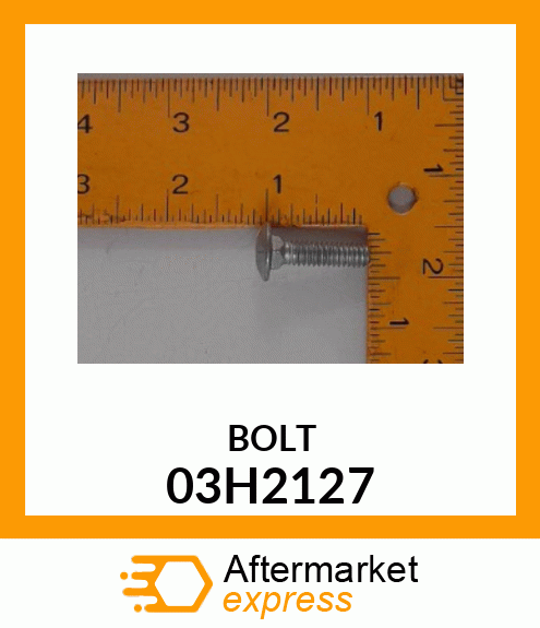 BOLT, ROUND HEAD SHORT SQUARE NECK 03H2127