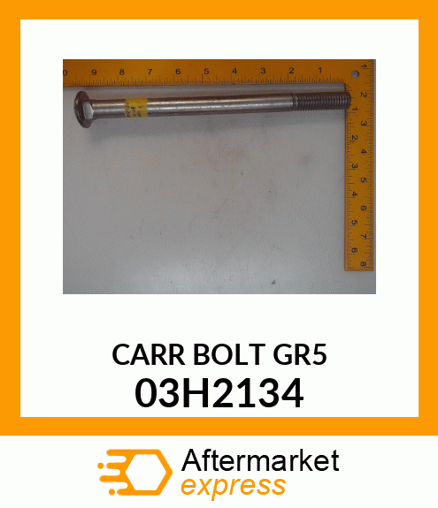 BOLT, ROUND HEAD SQUARE NECK 03H2134