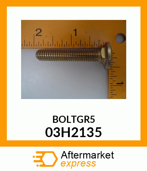 BOLT, ROUND HEAD SHORT SQUARE NECK 03H2135