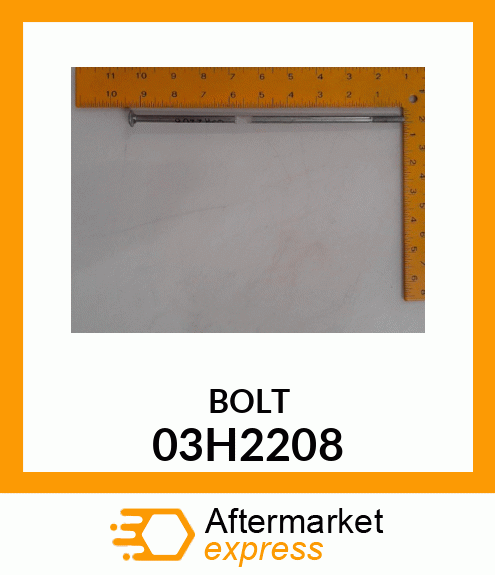 BOLT, ROUND HEAD SQUARE NECK 03H2208