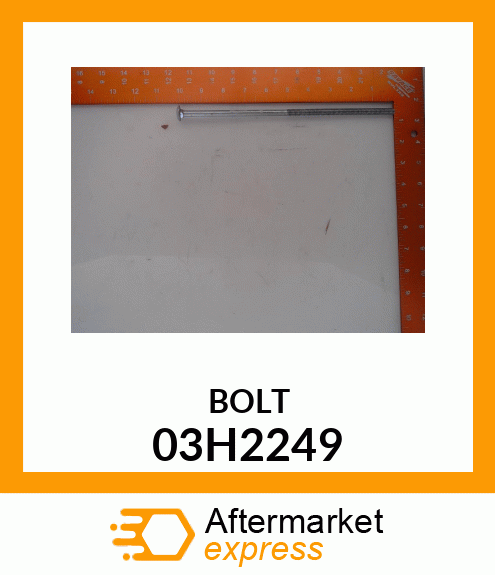 BOLT, ROUND HEAD SQUARE NECK 03H2249