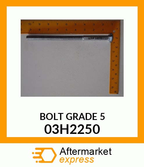 BOLT, ROUND HEAD SQUARE NECK 03H2250