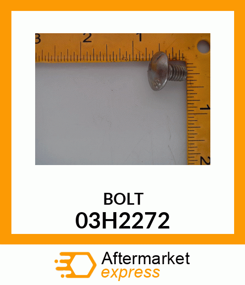 BOLT, ROUND HEAD SHORT SQUARE NECK 03H2272