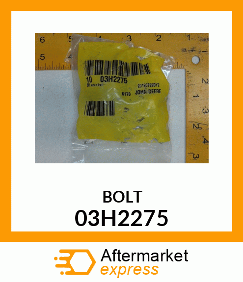 BOLT, ROUND HEAD SHORT SQUARE NECK 03H2275