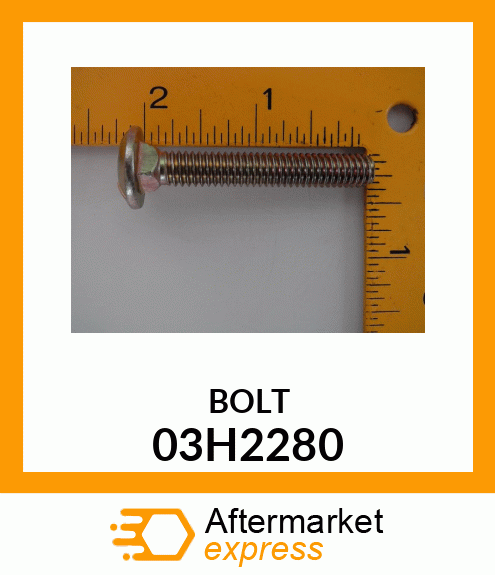 BOLT, ROUND HEAD SQUARE NECK 03H2280