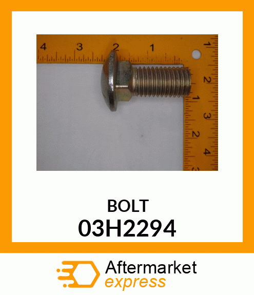 BOLT, ROUND HEAD SQUARE NECK 03H2294