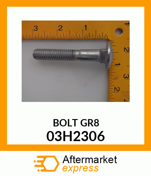 BOLT, ROUND HEAD SQUARE NECK 03H2306