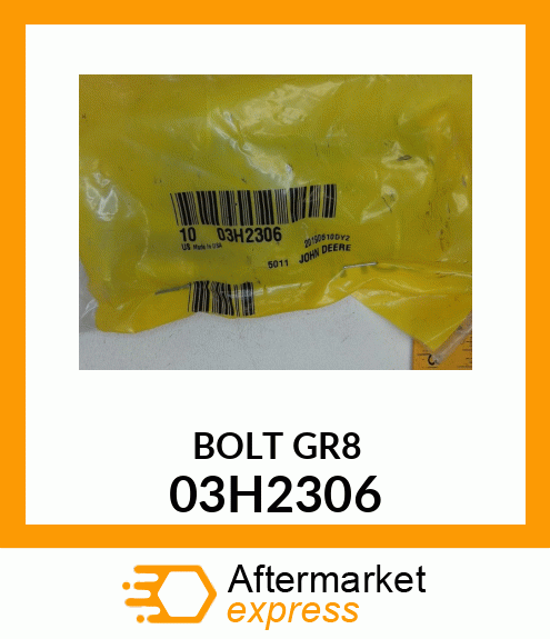 BOLT, ROUND HEAD SQUARE NECK 03H2306