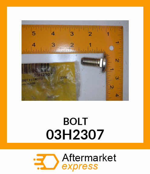 BOLT, ROUND HEAD SHORT SQUARE NECK 03H2307