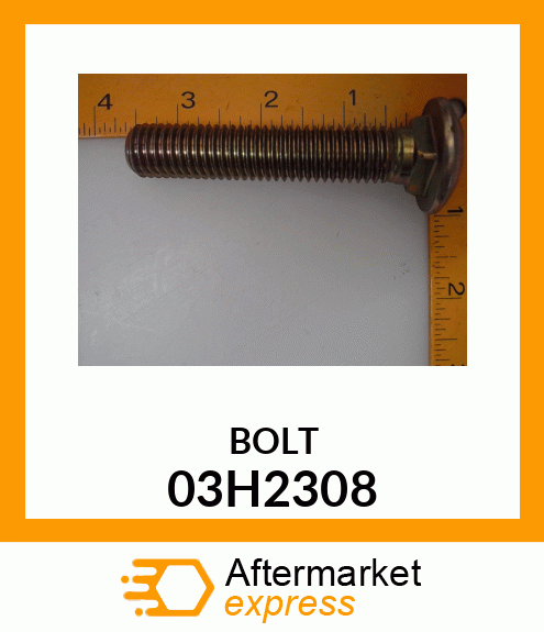 BOLT, ROUND HEAD SHORT SQUARE NECK 03H2308