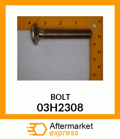 BOLT, ROUND HEAD SHORT SQUARE NECK 03H2308