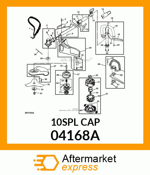 FLANGED WASHER(PKG) 04168A