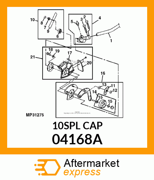 FLANGED WASHER(PKG) 04168A