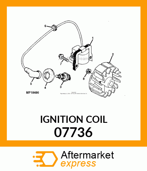 IGNITION COIL 07736