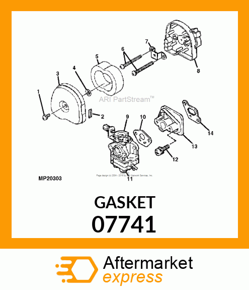 GASKET INSULATOR 07741