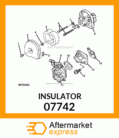 INSULATOR 07742