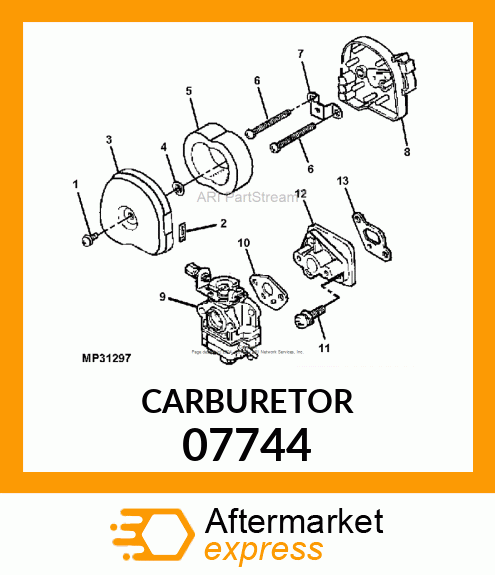 CARBURETOR 07744