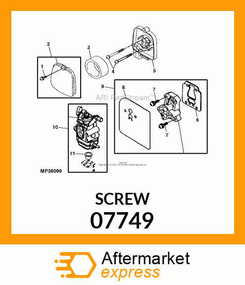 SCREW, M5X50 PHPNHD SEMS 07749