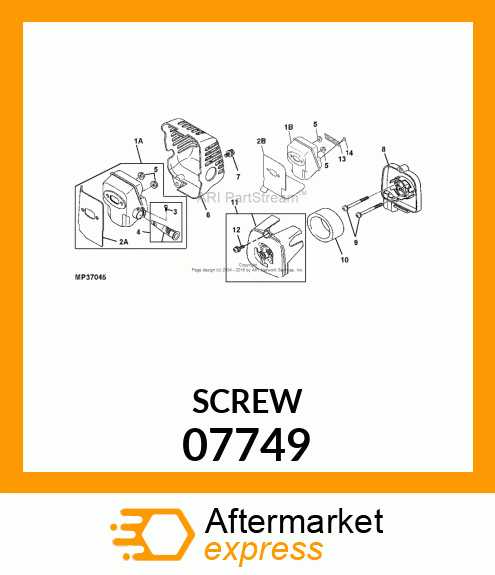 SCREW, M5X50 PHPNHD SEMS 07749