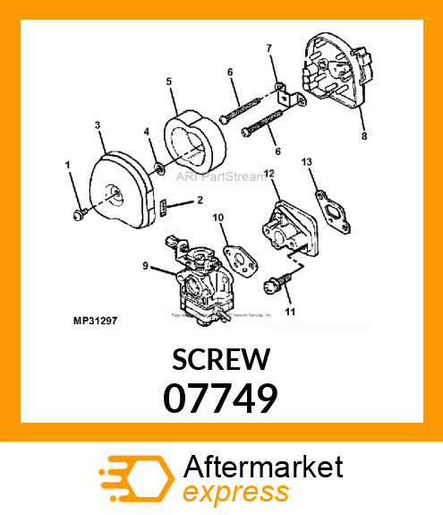 SCREW, M5X50 PHPNHD SEMS 07749