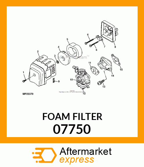 AIR FILTER 07750