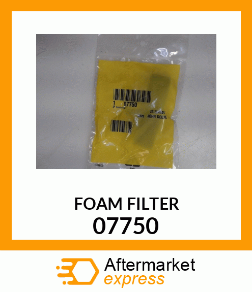 AIR FILTER 07750