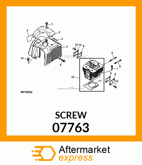 SCREW,M5X16 PHPNHD SEMS, BLK 07763