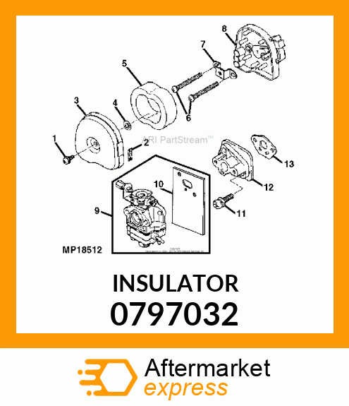 INSULATOR 0797032