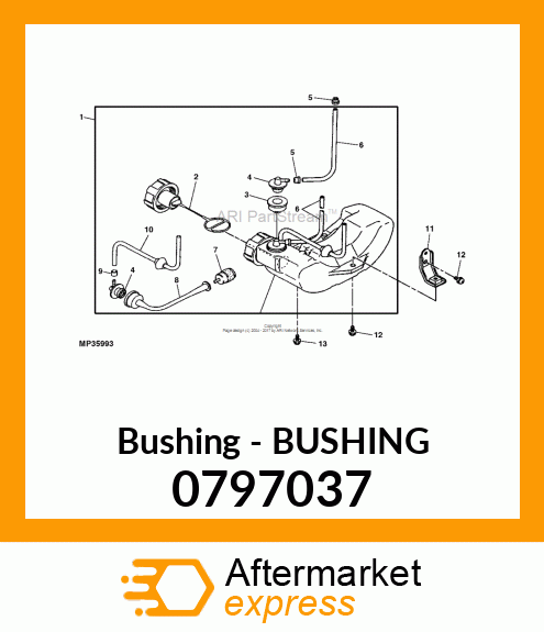 Bushing - BUSHING 0797037