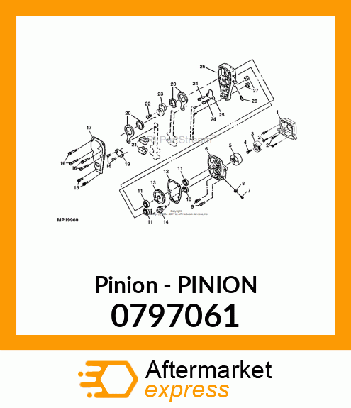 Pinion - PINION 0797061